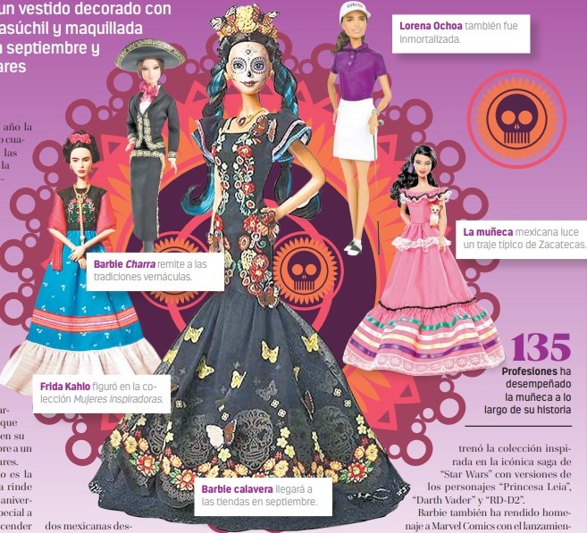 costo de barbie catrina