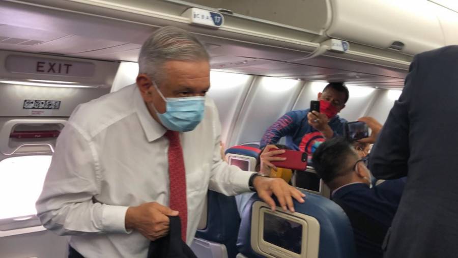 Llega Amlo A Estados Unidos Transborda En Atlanta Contrareplica