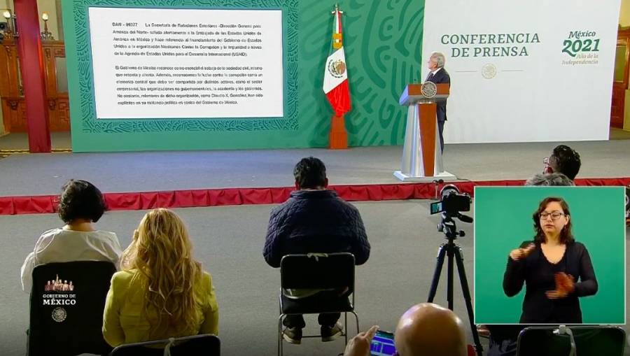 AMLO envía nota diplomática a EEUU por intervencionismo - ContraRéplica -  Noticias