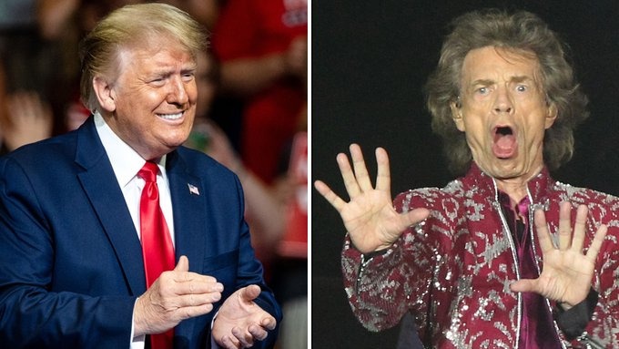 Rolling Stones amenazan con demandar a Trump por utilizar su música