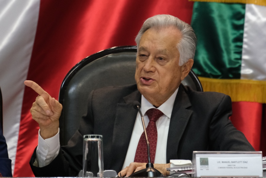 Reforma Energética impidió desarrollo de CFE: Bartlett Díaz