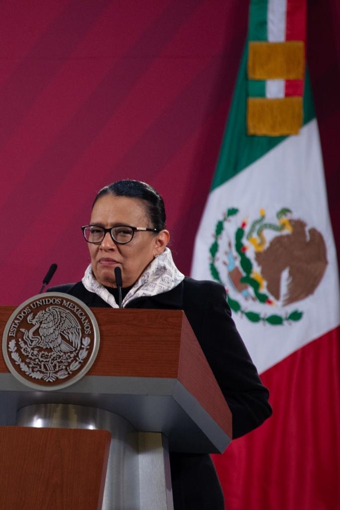 Ratifica Rosa Icela Rodríguez disposición de contribuir a la pacificación de México