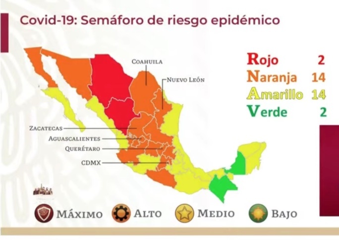 Chiapas, segundo estado en pasar al semáforo verde por COVID-19