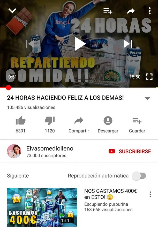 “24 horas haciendo feliz a los demás”, causa indignación.