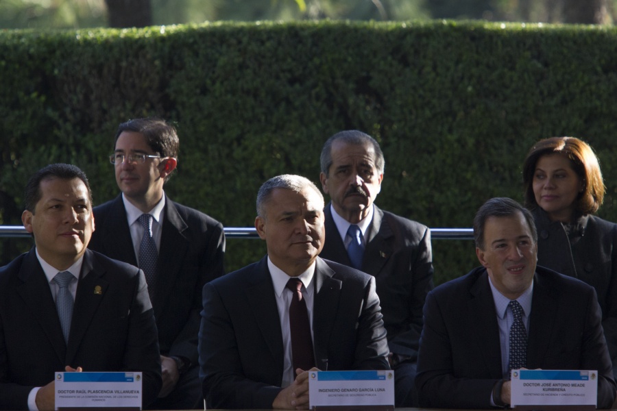 Ellos fueron secretarios de Gobernación cuando García Luna estaba en la SSP