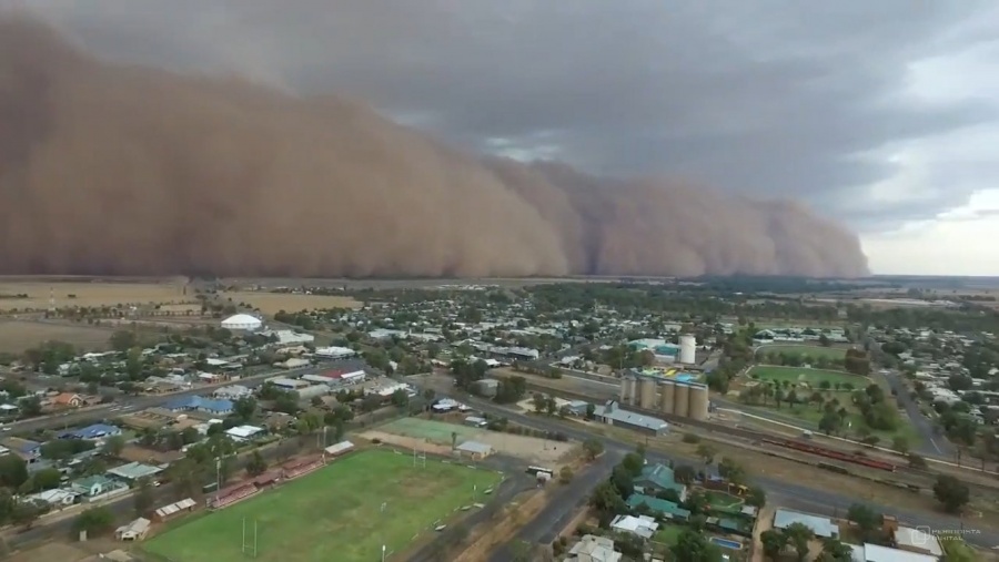 Ahora son tormentas de polvo las que afectan a Australia, en la zona sureste