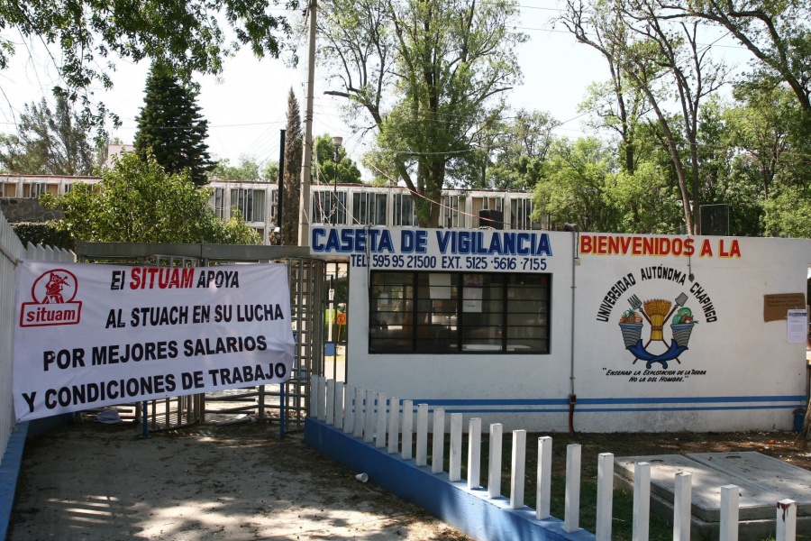 LA UNIVERSIDAD DE CHAPINGO SE ENCUENTRA EN RIESGO POR EL SINDICATO