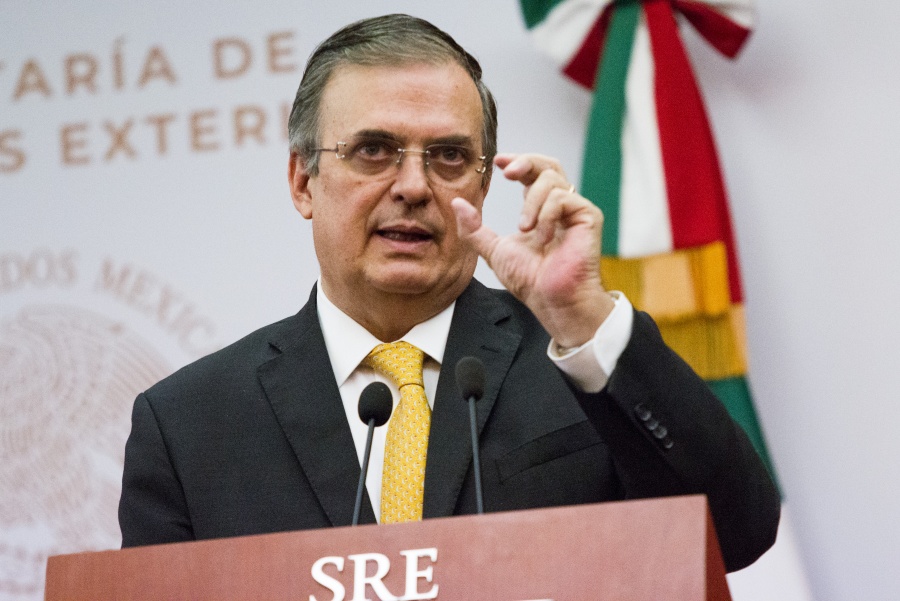 Ebrard se reunirá el jueves con Pompeo en Washington