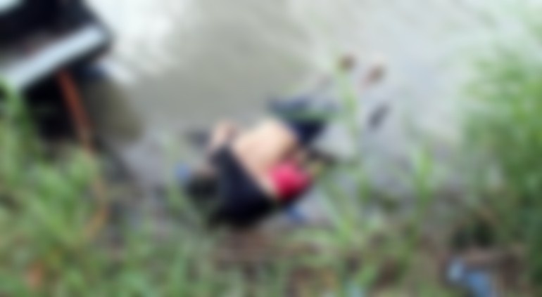 Hallan cuerpos de hombre e hija salvadoreños en el Río Bravo