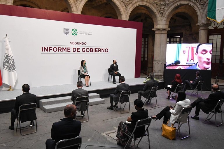 Segundo informe de gobierno de Claudia Sheinbaum