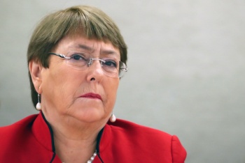 Bachelet le apunta a Israel que ”La anexi&oacute;n es ilegal