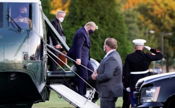 Trump recibe tratamiento de remdesivir contra el COVID-19
