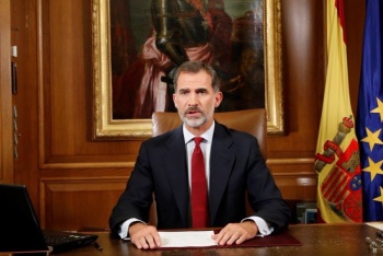 Felipe VI emite mensaje a espa&ntilde;oles por el Covid-19