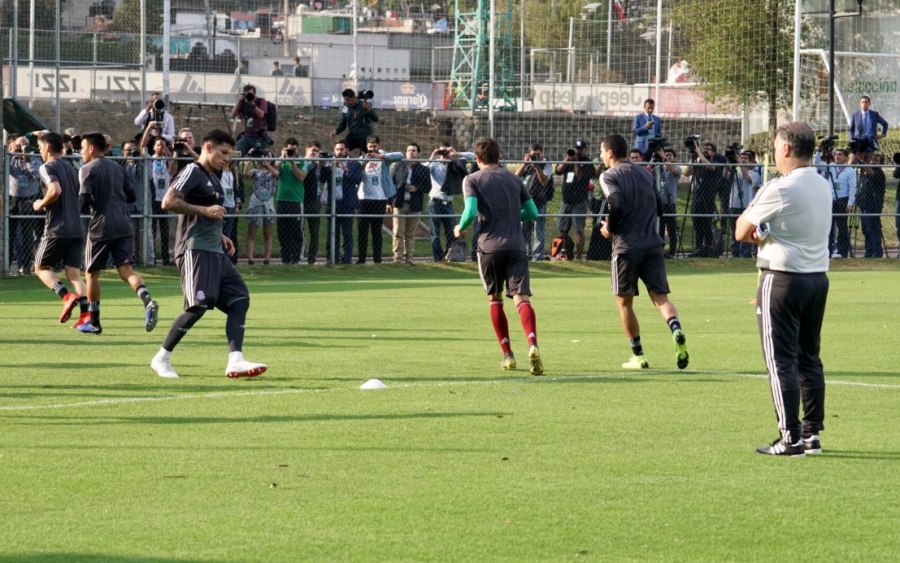 La Selección Mexicana ya entrena bajo el mando de Gerardo Martino