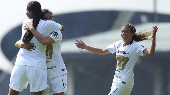 Pumas golea a Cruz Azul en la Liga MX Femenil