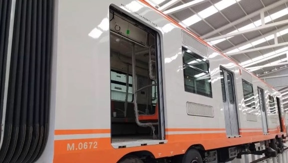 Alistan estreno de tren en la Linea 1 de STP Metro