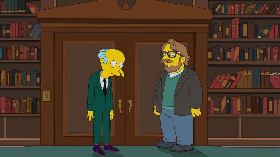 ¡Guillermo del Toro llega a Los Simpson!