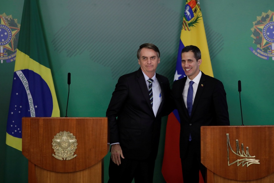 Tras reunión con Guaidó, Bolsonaro busca restaurar la democracia en Venezuela