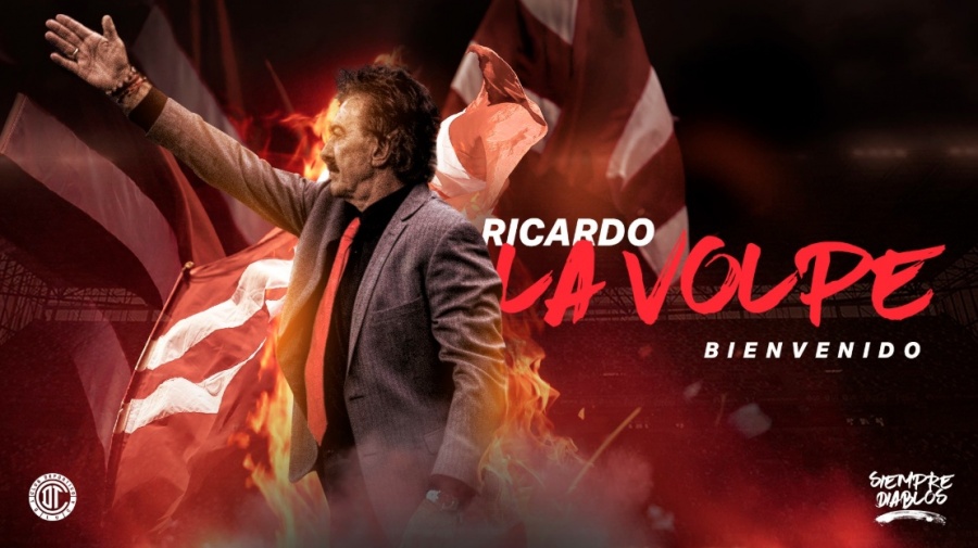 Oficial: Ricardo La Volpe, nuevo DT del Toluca