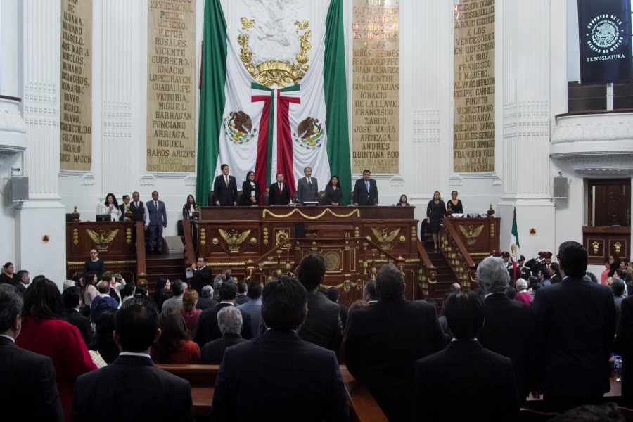 Congreso de la CDMX recibe minuta para la creación de la Guardia Nacional