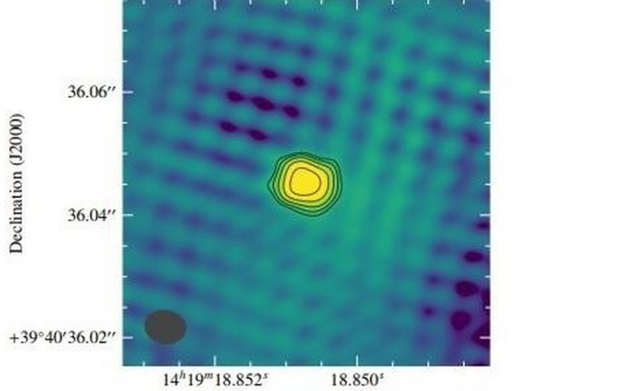 Se originó señal de radio de otra galaxia