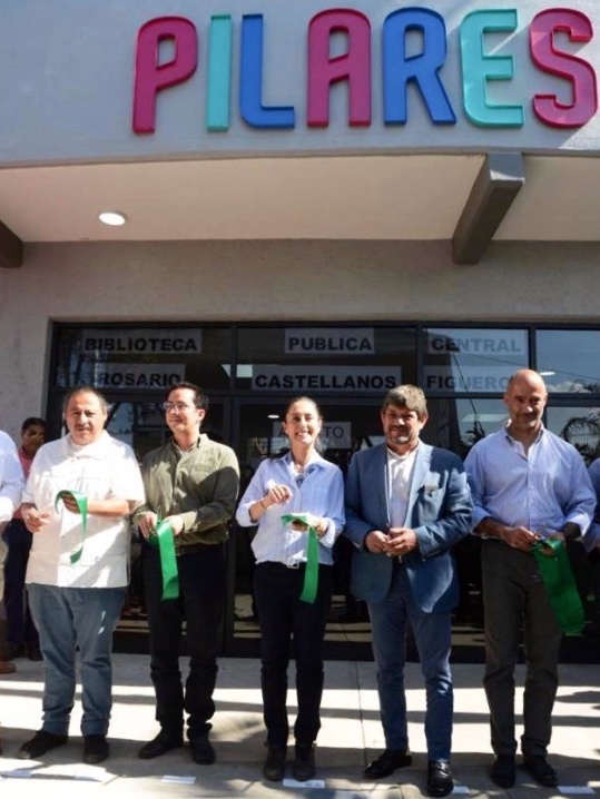 Sheinbaum inaugura cuatro instalaciones más de Pilares