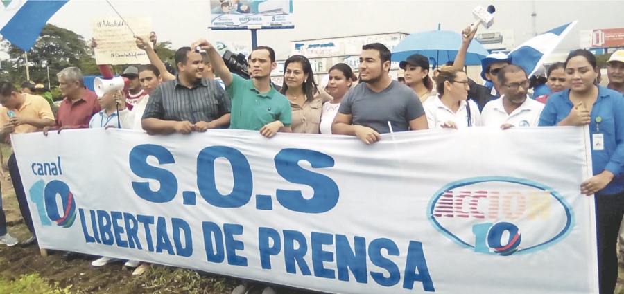 La SIP demanda libertad de prensa para nicaraguenses