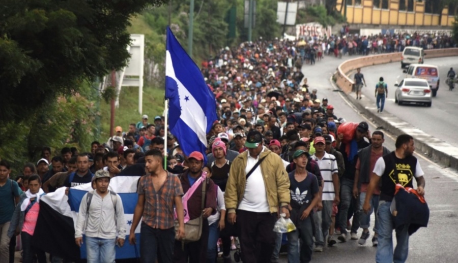 EU se infiltró en caravana