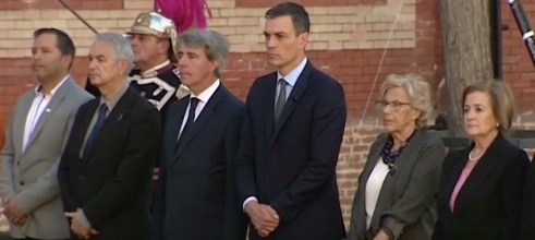 Pedro Sánchez encabeza conmemoración de atentados en Madrid