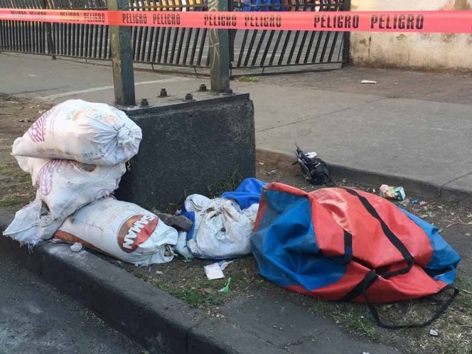 Encuentran feto dentro de una maleta en Venustiano Carranza
