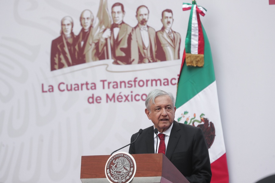 Rechaza AMLO retaso en construcción de refinería de Dos Bocas