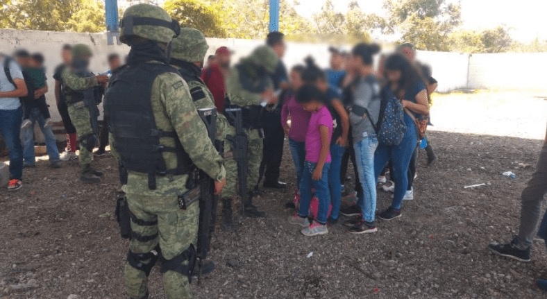 Rescatan a 34 centroamericanos en Altamira Tamaulipas
