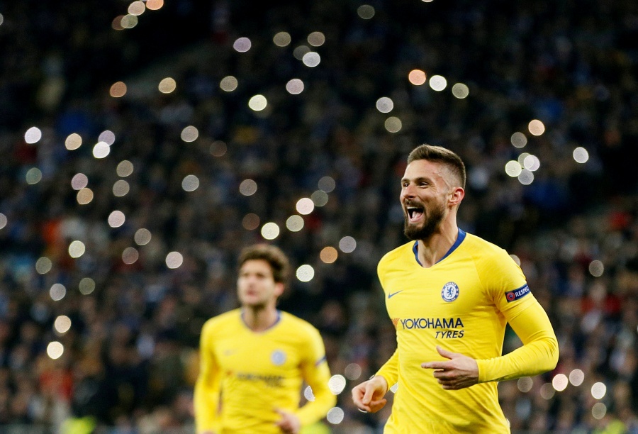 Chelsea, Eintracht y Arsenal avanzan a cuartos de final de la Europa League