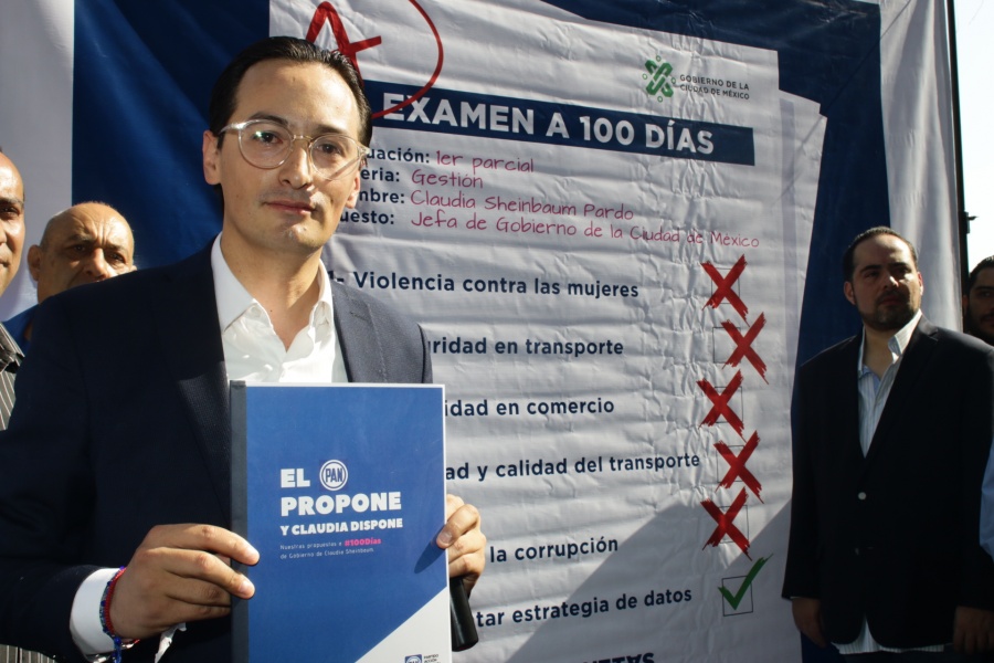 A 100 días de gestión, PAN cuestiona estrategia de seguridad de Sheinbaum