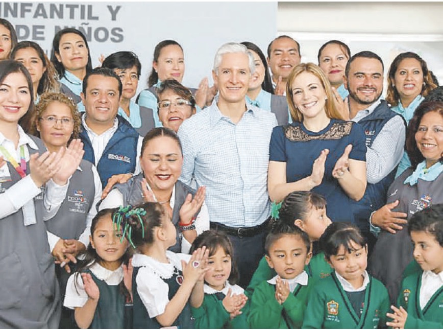 Del Mazo reinagura en Toluca escuela dañada