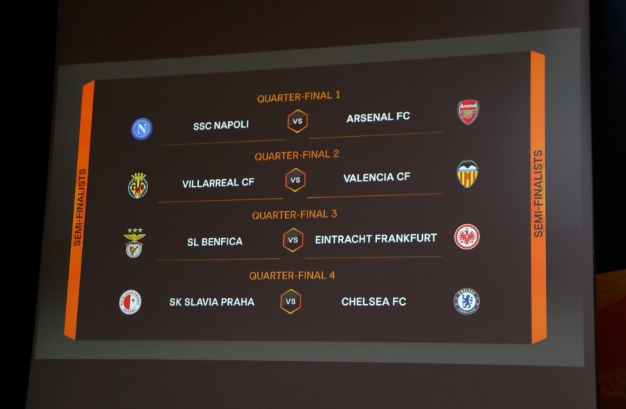 Definen los cuartos de final de la Europa League