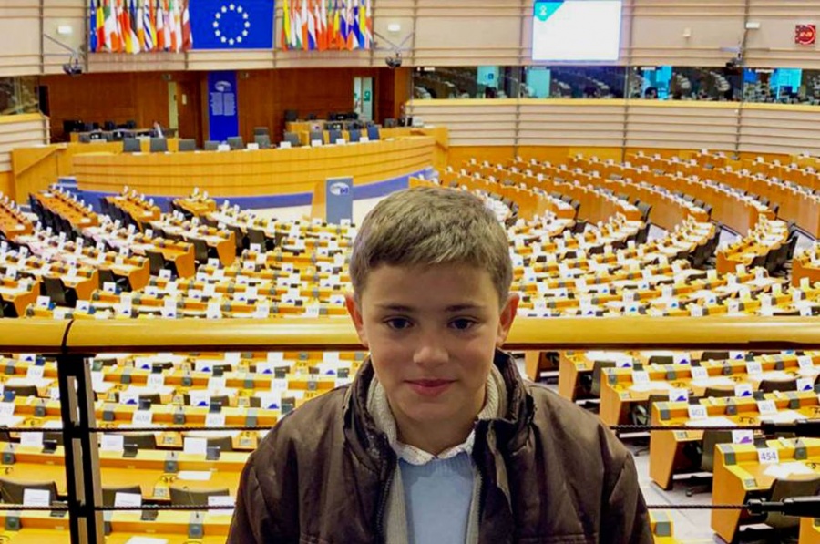 El mejor lector del mundo, tiene sólo, 11 años