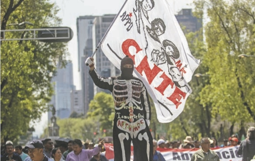 CNTE ve fascismo en el Presidente