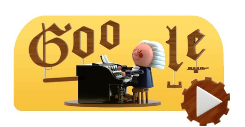 Johann Sebastian Bach protagoniza el primer doodle con Inteligencia Artificial de Google