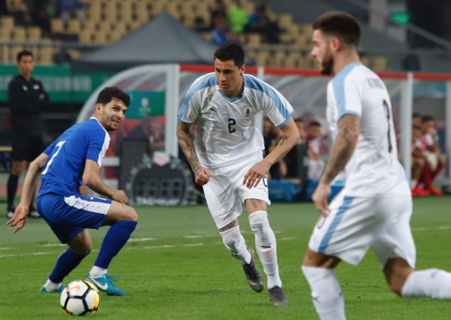 Con doblete de Stuani, Uruguay golea 3-0 a Uzbekistán en China Cup