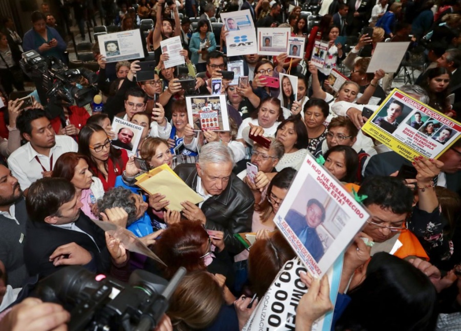 La búsqueda de desaparecidos es responsabilidad del Estado Mexicano,  Andrés Manuel López Obrador