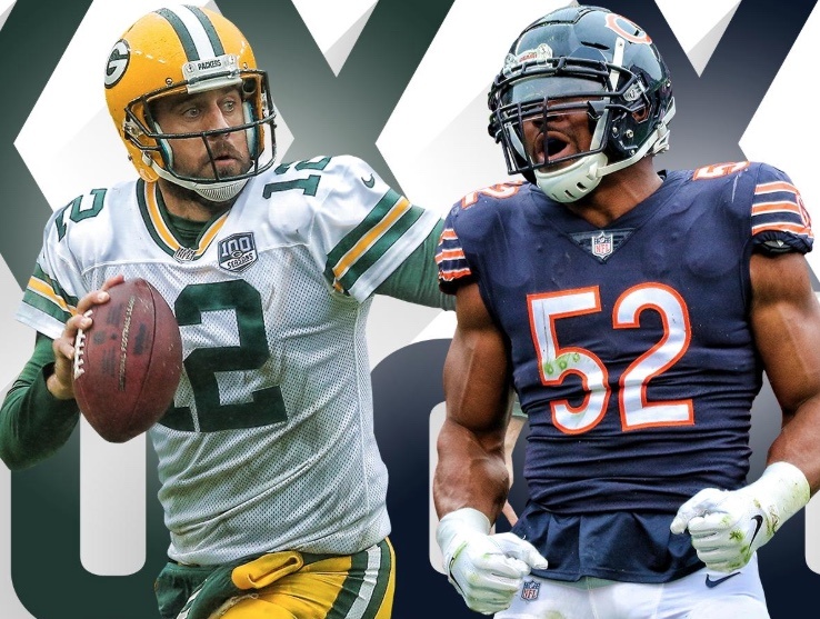 Green Bay Packers y Chicago Bears, abrirán temporada de la NFL