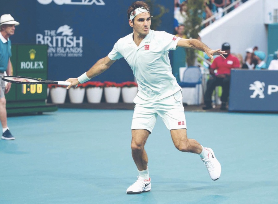 Federer avanza a octavos en Justa Master de Miami
