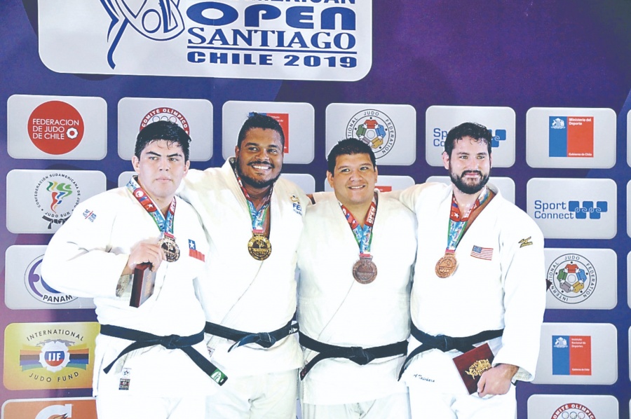 Judocas ganan medallas en Panamericano de Chile