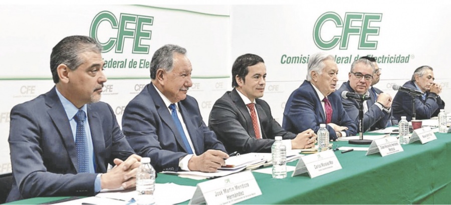 Bartlett aclara que CFE apoya generación limpia