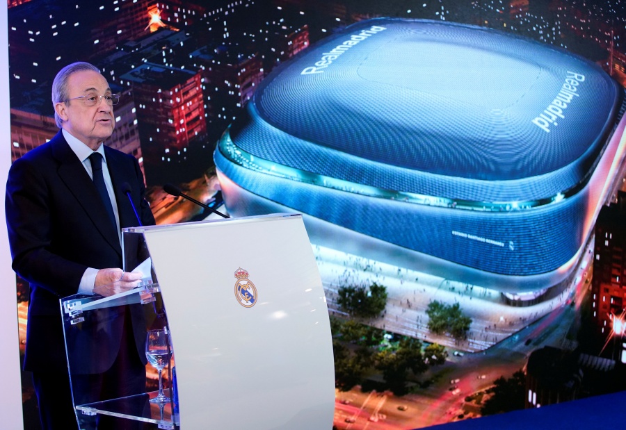 El Real Madrid presenta el nuevo estadio Santiago Bernabéu