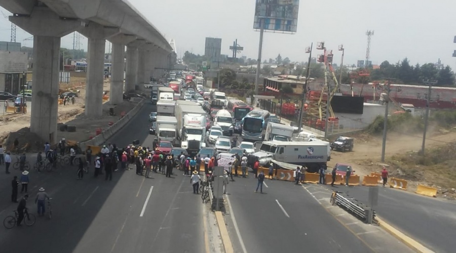 Pobladores de Ocoyoacac, liberan carretera México-Toluca