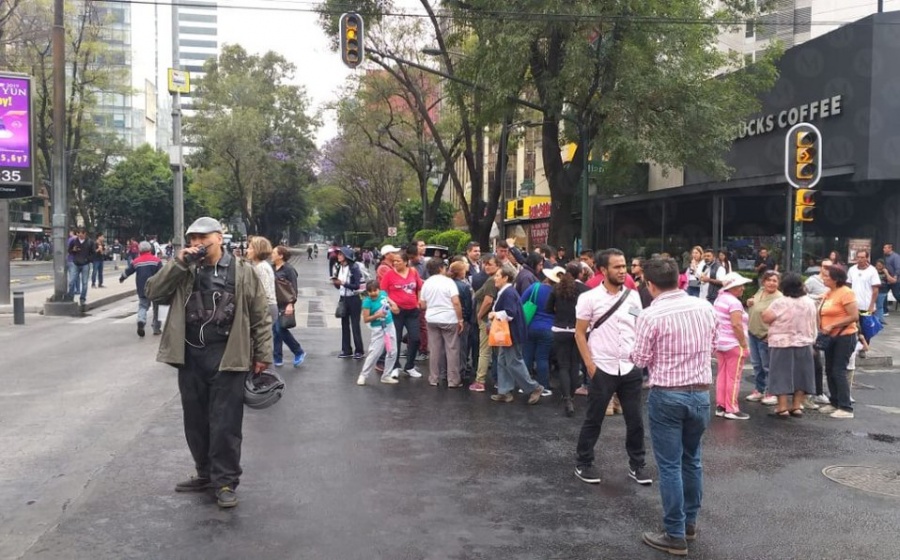 Más de 15 horas duró bloqueo en Insurgentes