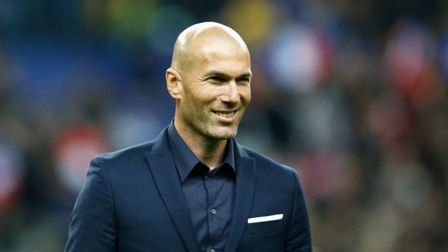 Zinedine Zidane, el séptimo DT del Real Madrid en llegar a 100 partidos.