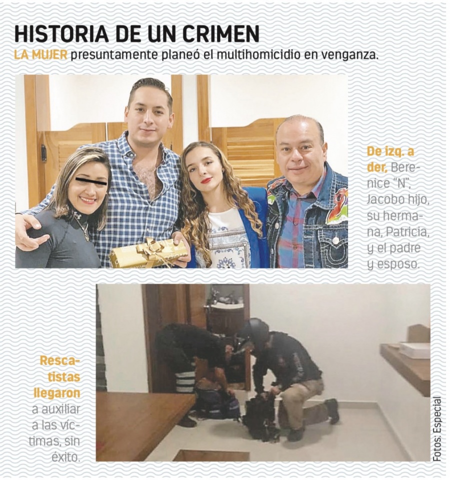 Recluyen a viuda negra por un triple homicidio